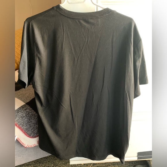 SHEIN CURVE Women’s Short Sleeve Shirt Black Size 1X - Picture 3 of 6